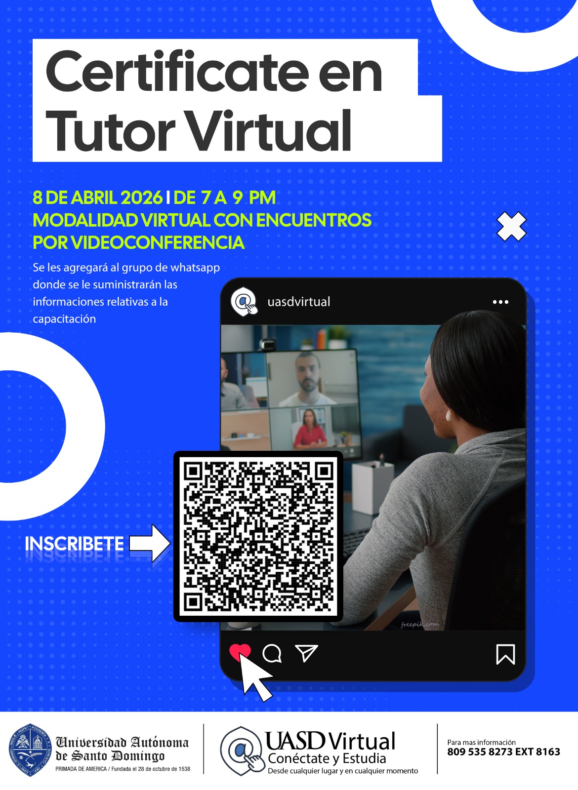 Certificación como Tutor Virtual